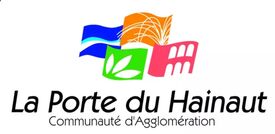 Logo officiel de la communauté d'agglomération de La Porte du Hainaut